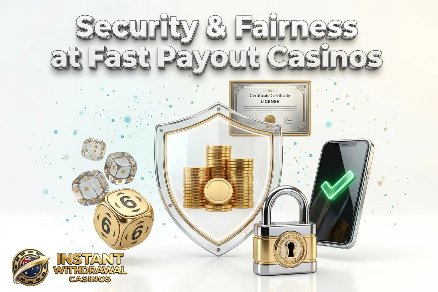 Safety and Fairness at Casinos with Fast Payouts