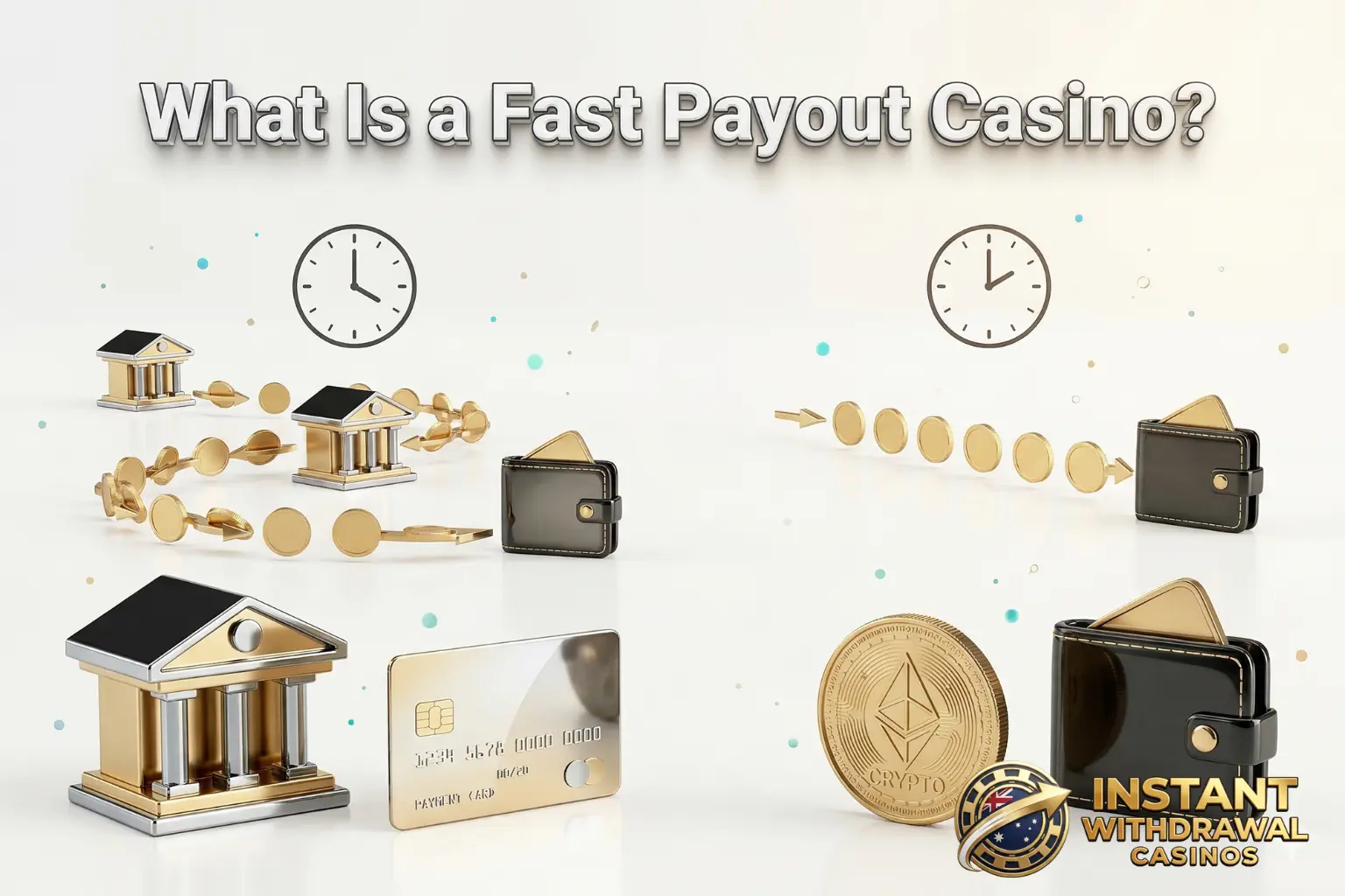 Casinos with fast payouts process your withdrawals quickly